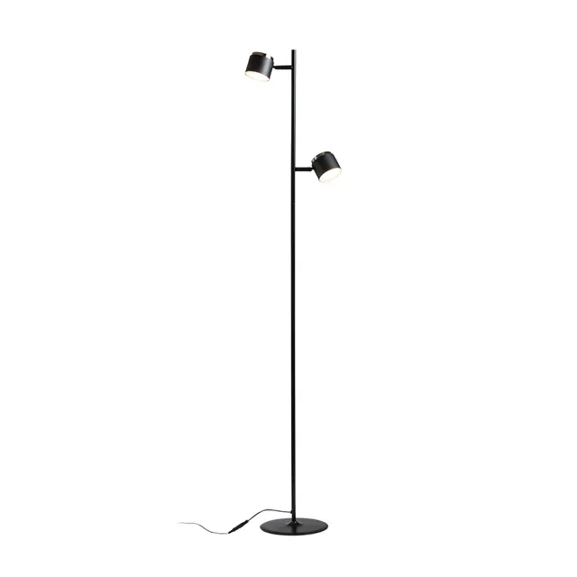 Rendl Nova lampadar LED negru crom