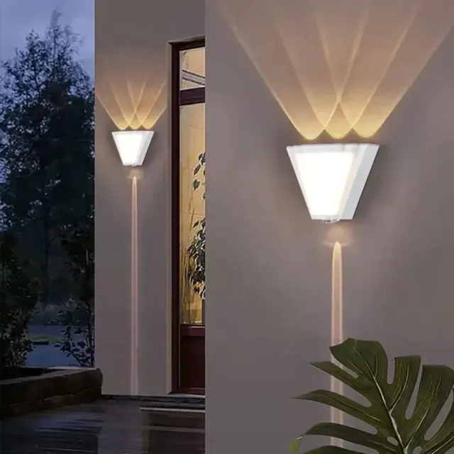 Alessandro Design Kyler 9W aplica exterior alba IP65
