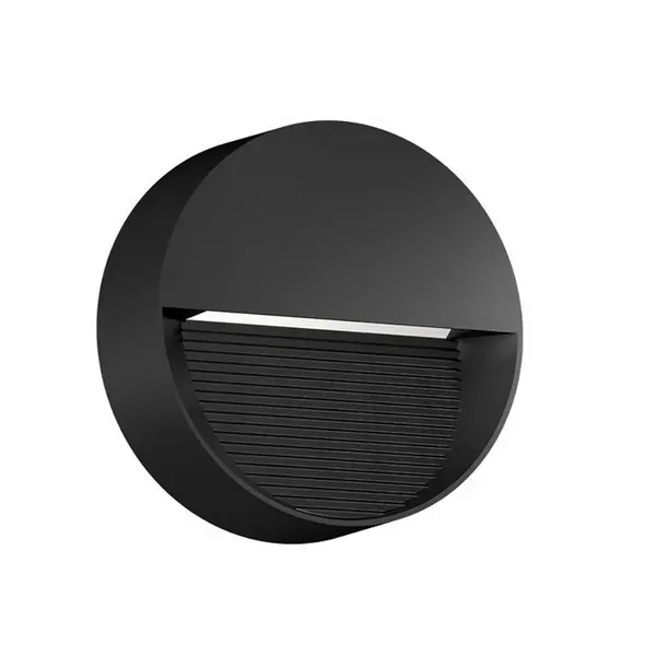 Aurora Zykos 5W aplica perete exterior neagra 2900K IP65