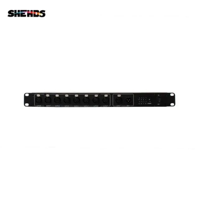 Shehds RDM 8 cai distribuitor DMX scena splitter
