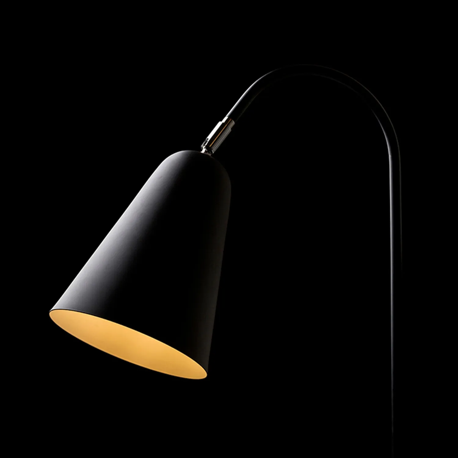 Rendl Light Studio Garbo lampa masa negru crom E27