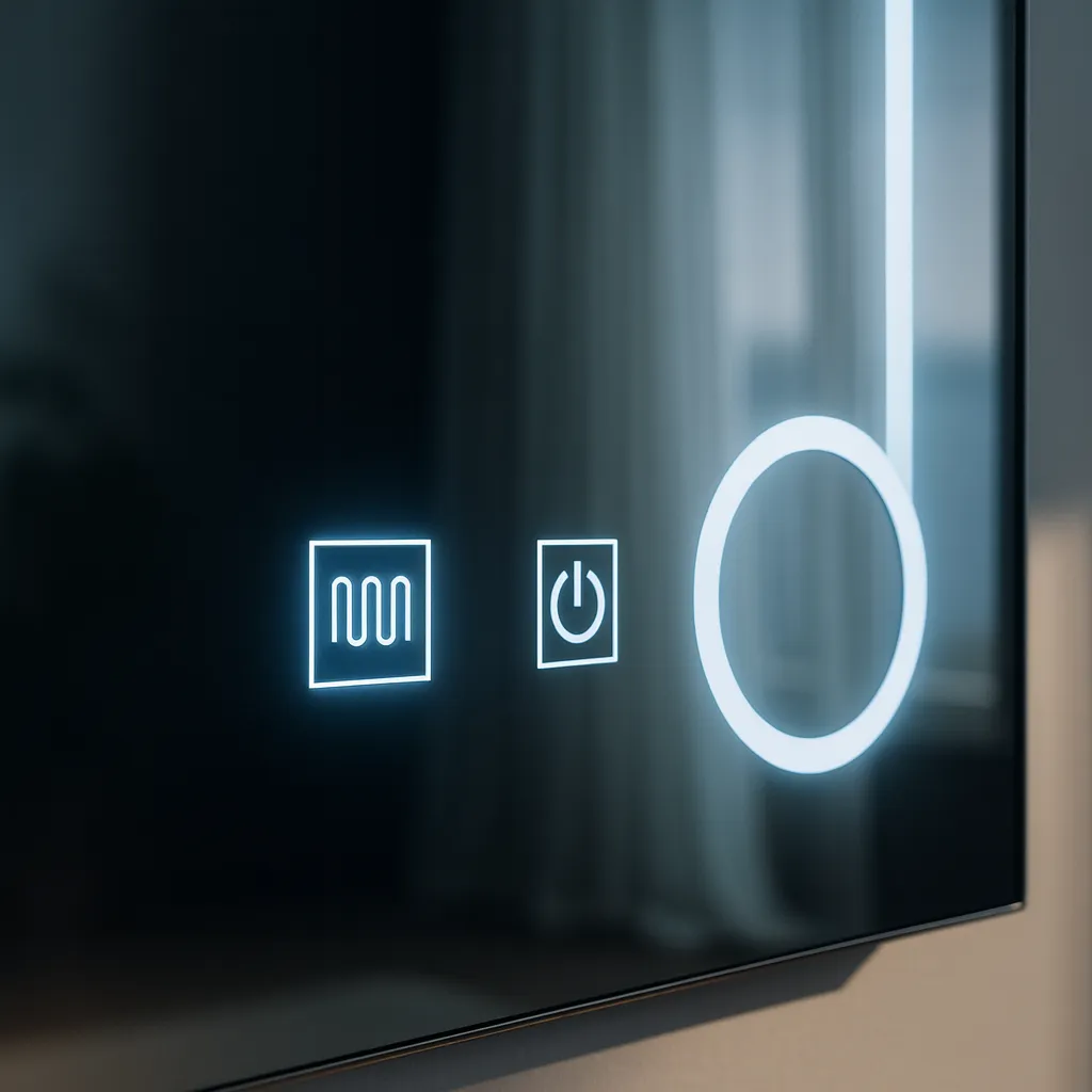 Alessandro Design Linea Touch oglinda LED 50x70cm dimabila antiaburire