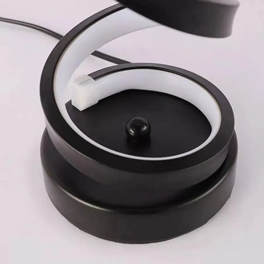 Alessandro Design Afet veioza LED 38W neagra silicon+metal