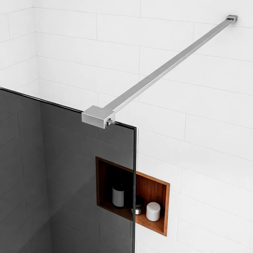 Alessandro Design paravan dus walk-in 90x195 cm gri 8 mm