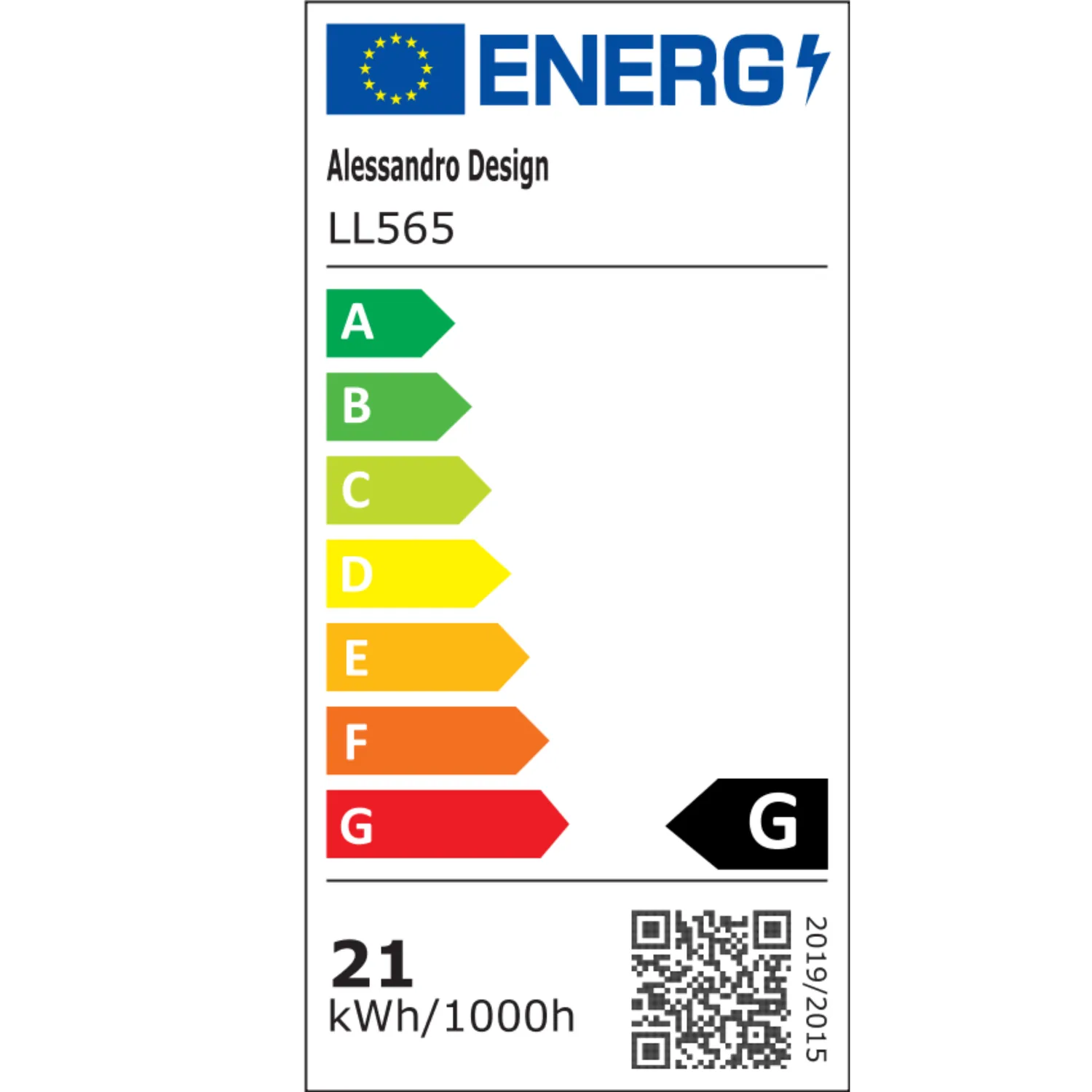 Alessandro Design Vertex Fusion 21W lustra LED alb-negru 2 cercuri