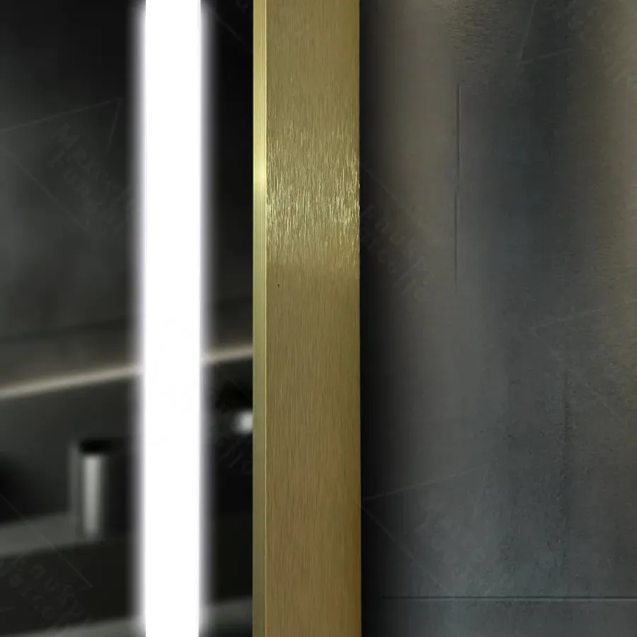 Alessandro Design Verite Royale Gold MotionGlow Marcello Oglinda LED 60x80cm