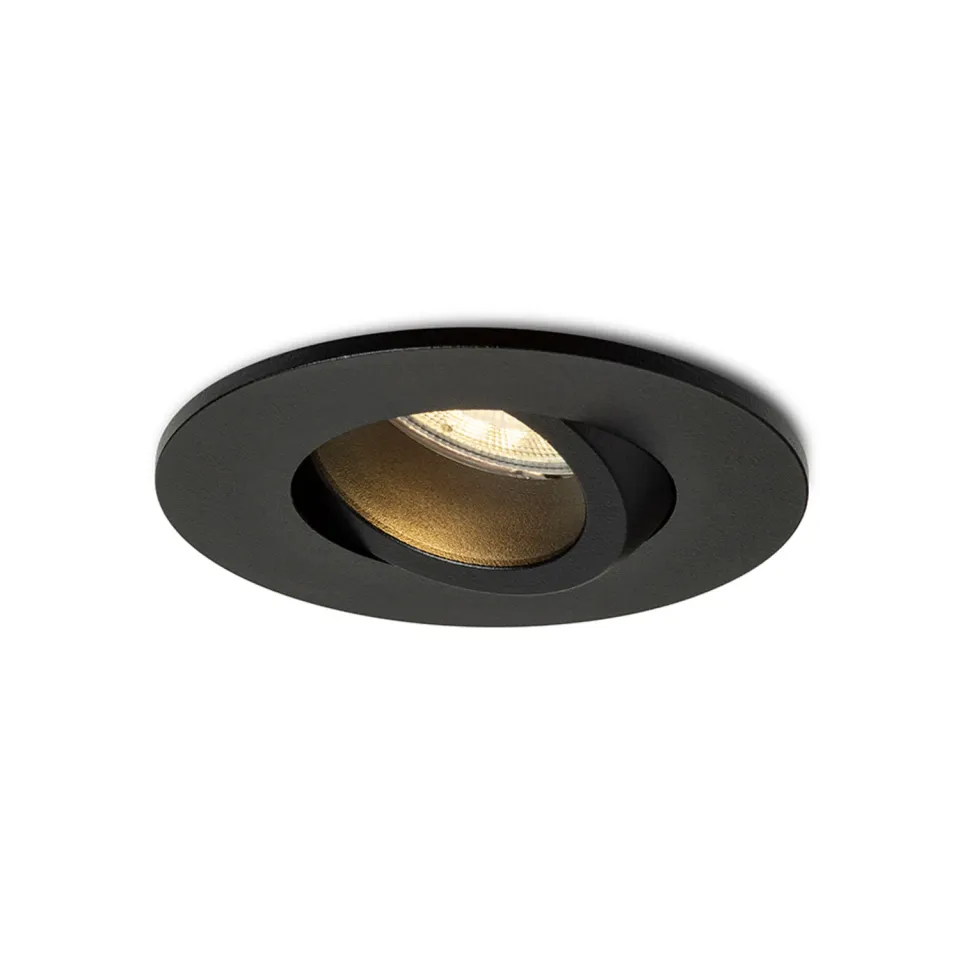 Rendl Galo spot incastrat GU10 negru