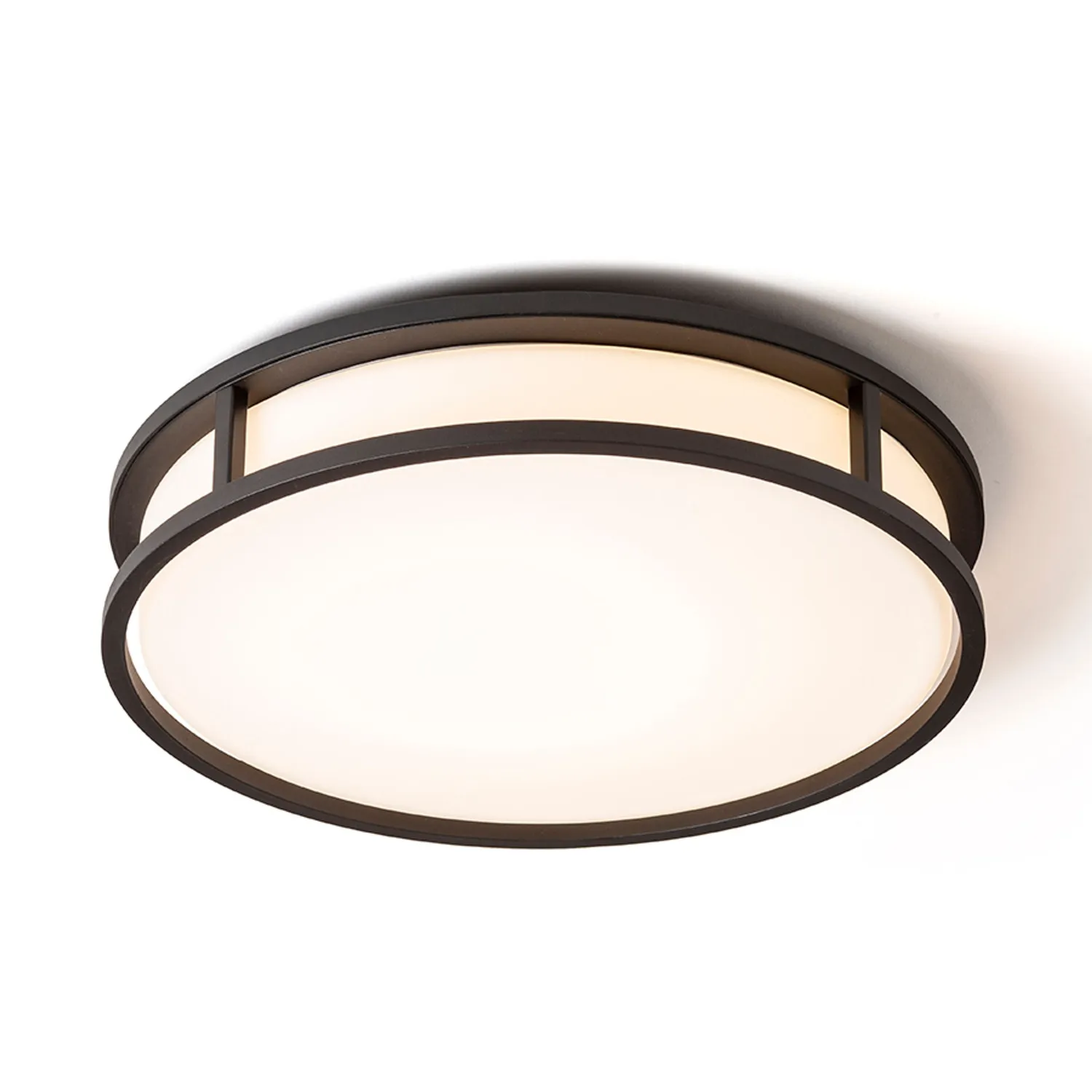 Rendl Grande LED 35 plafoniera baie opal crom LED integrat