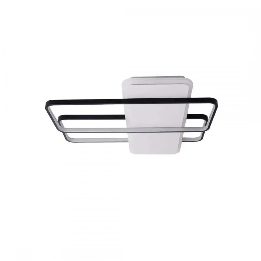 Alessandro Design Arianna lustra LED 76W neagra dimabila