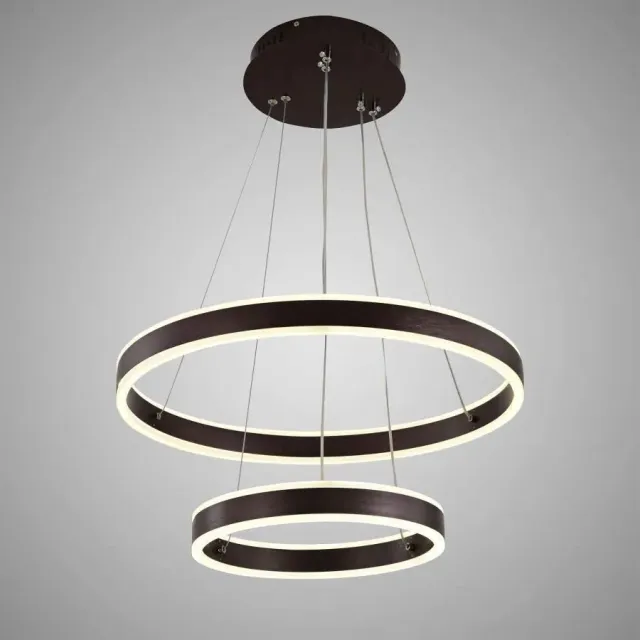Alessandro Design Olathe lustra LED maro 180W 2 inele