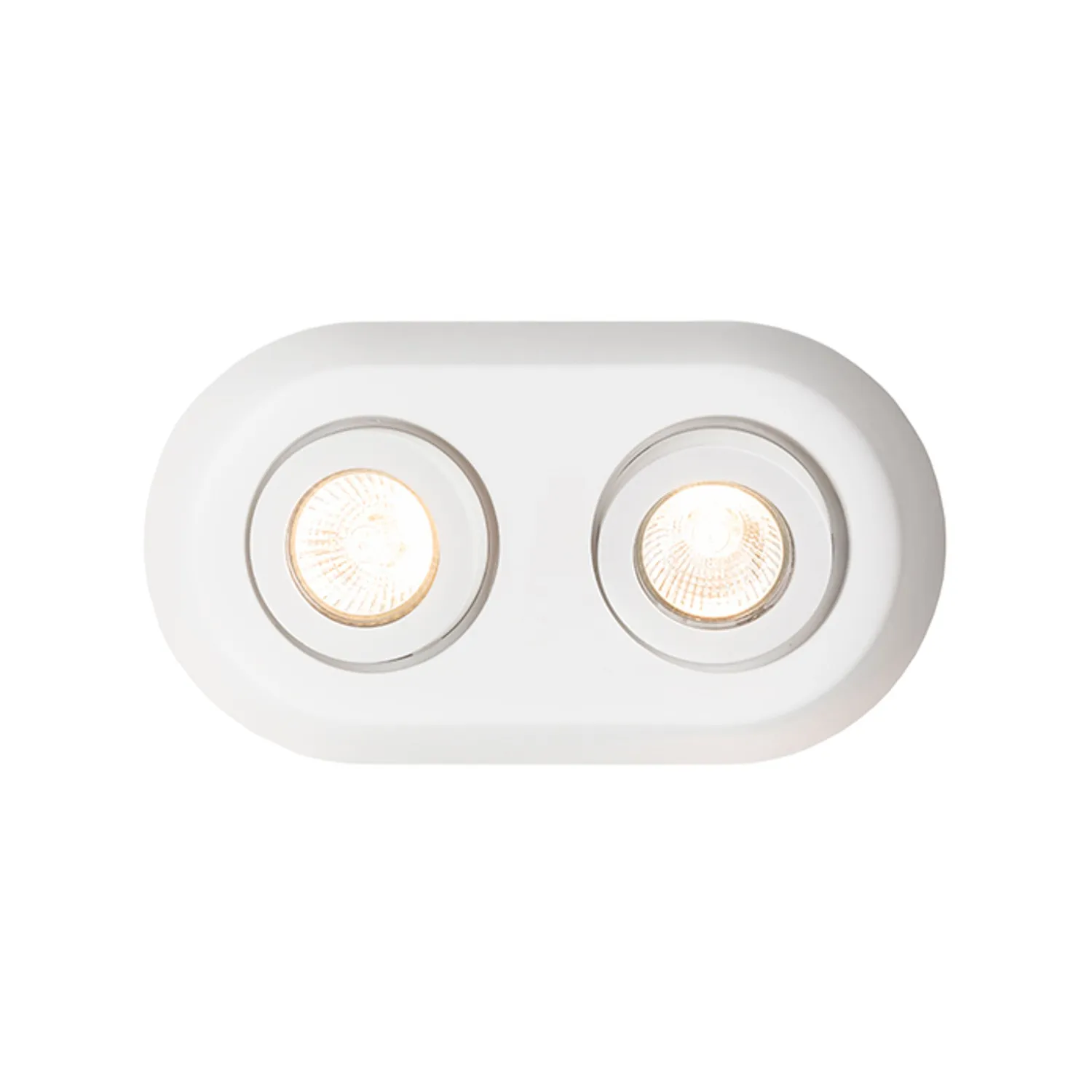 Rendl Light Studio Dingo II GU10 plafoniera incastrata gips