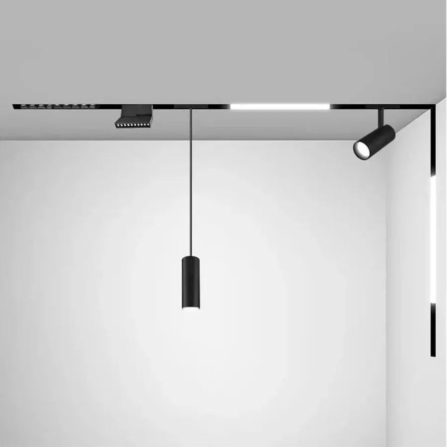 Alessandro Design proiector sina magnetica LED 6W negru neutru