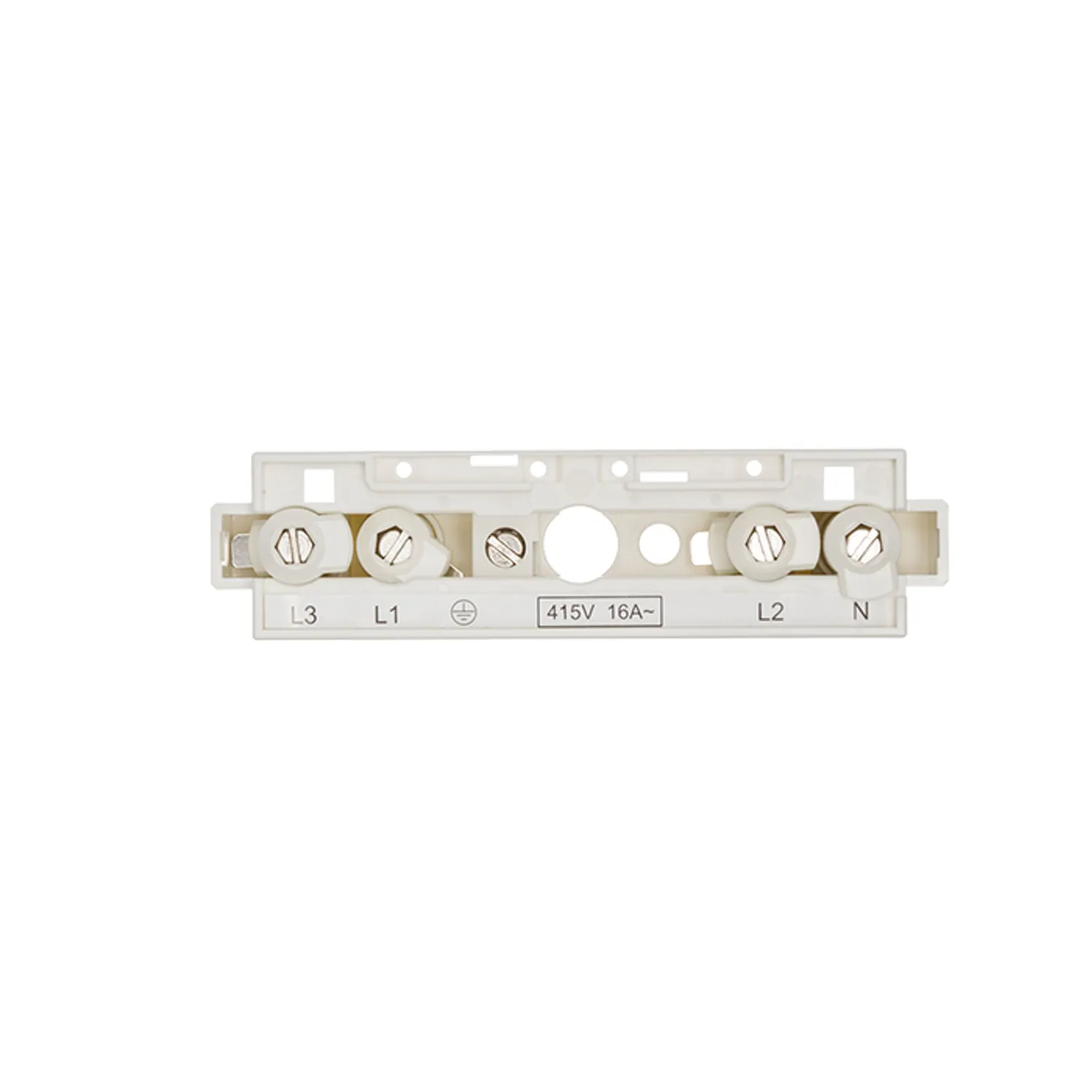 Rendl Eutrac conector drept șină alb