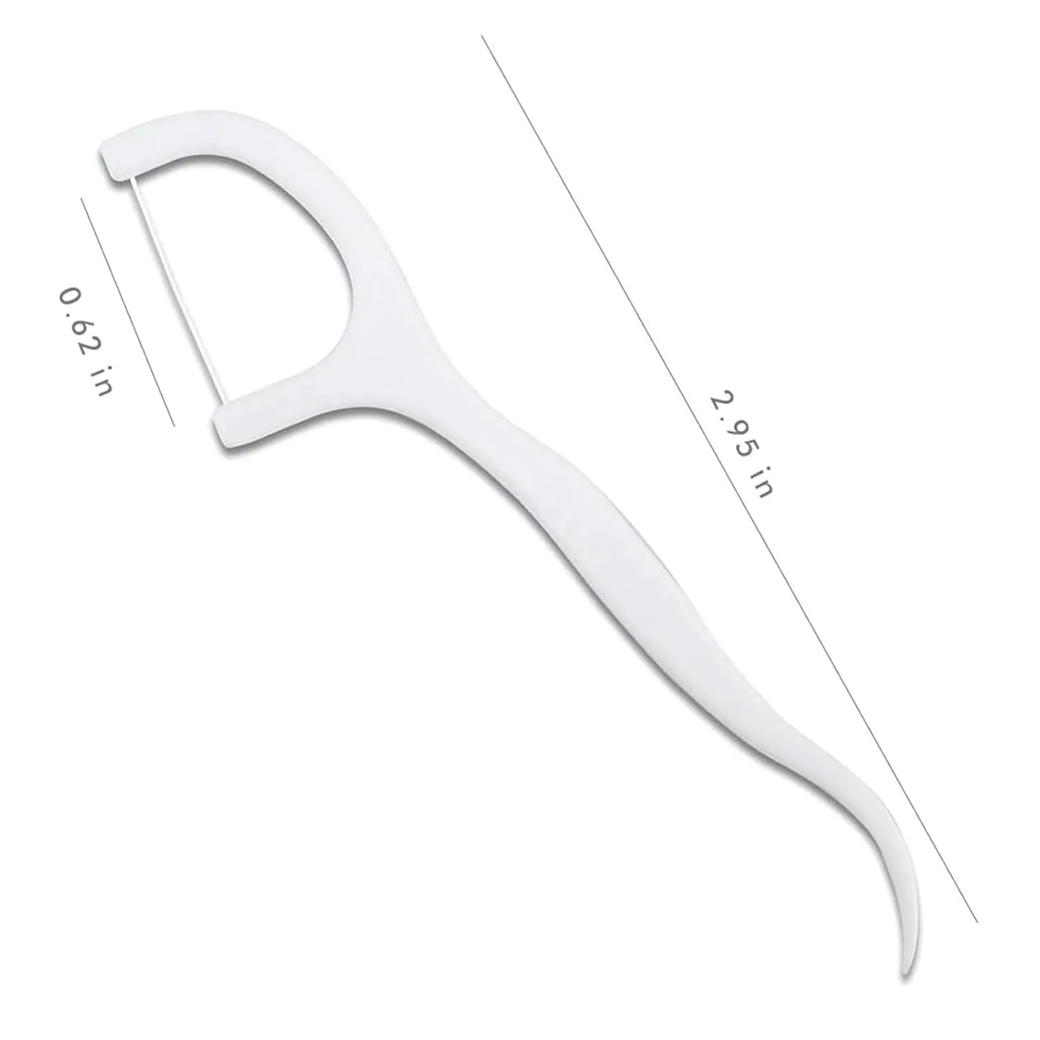 Alessandro Design set 100 scobitori cu ață dentară
