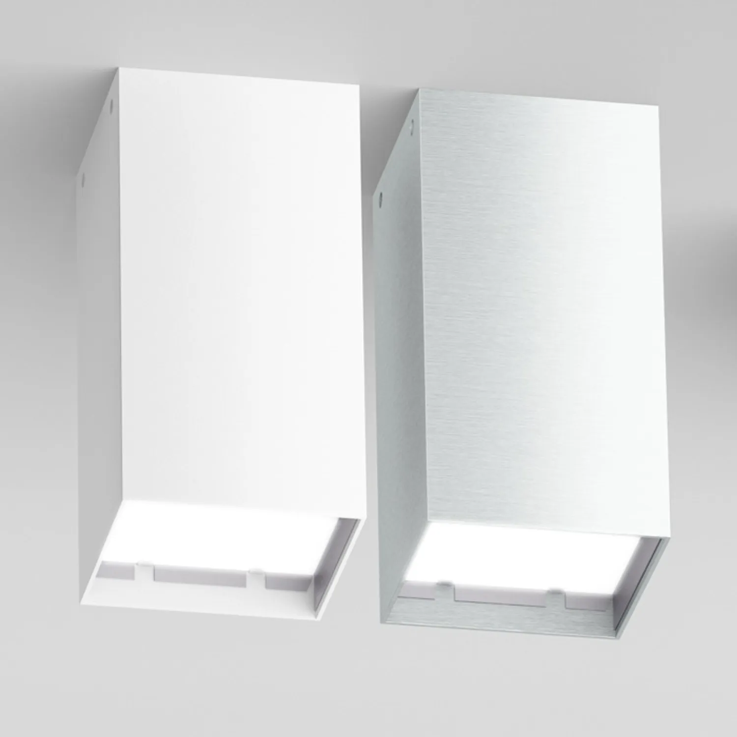 Rendl Mea Fyrkantig plafoniera alba E27