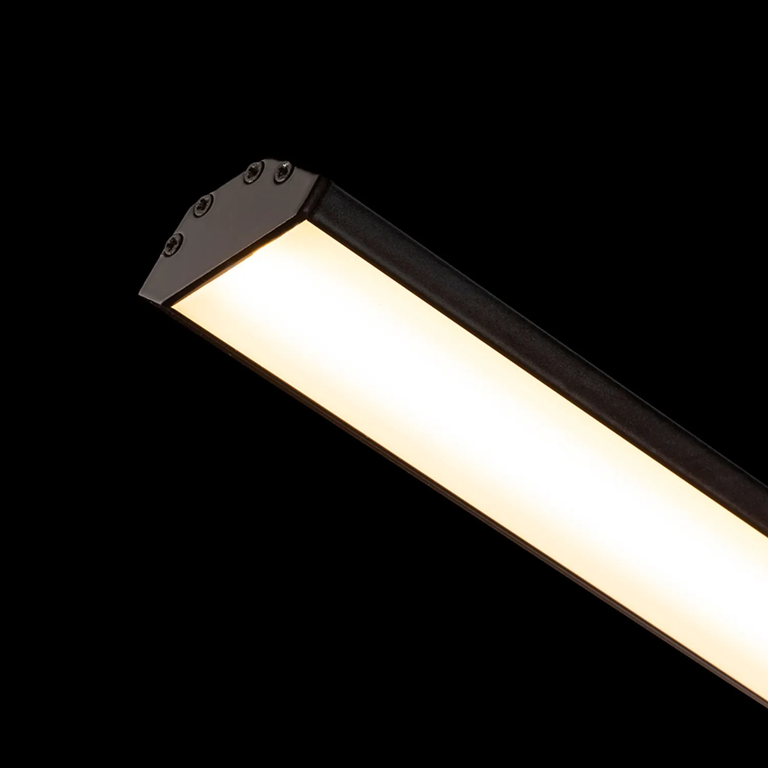 Rendl Light Studio Profile J profil aluminiu negru