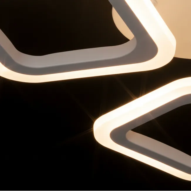Alessandro Design Erika 20W lustra LED alba 3 patrate