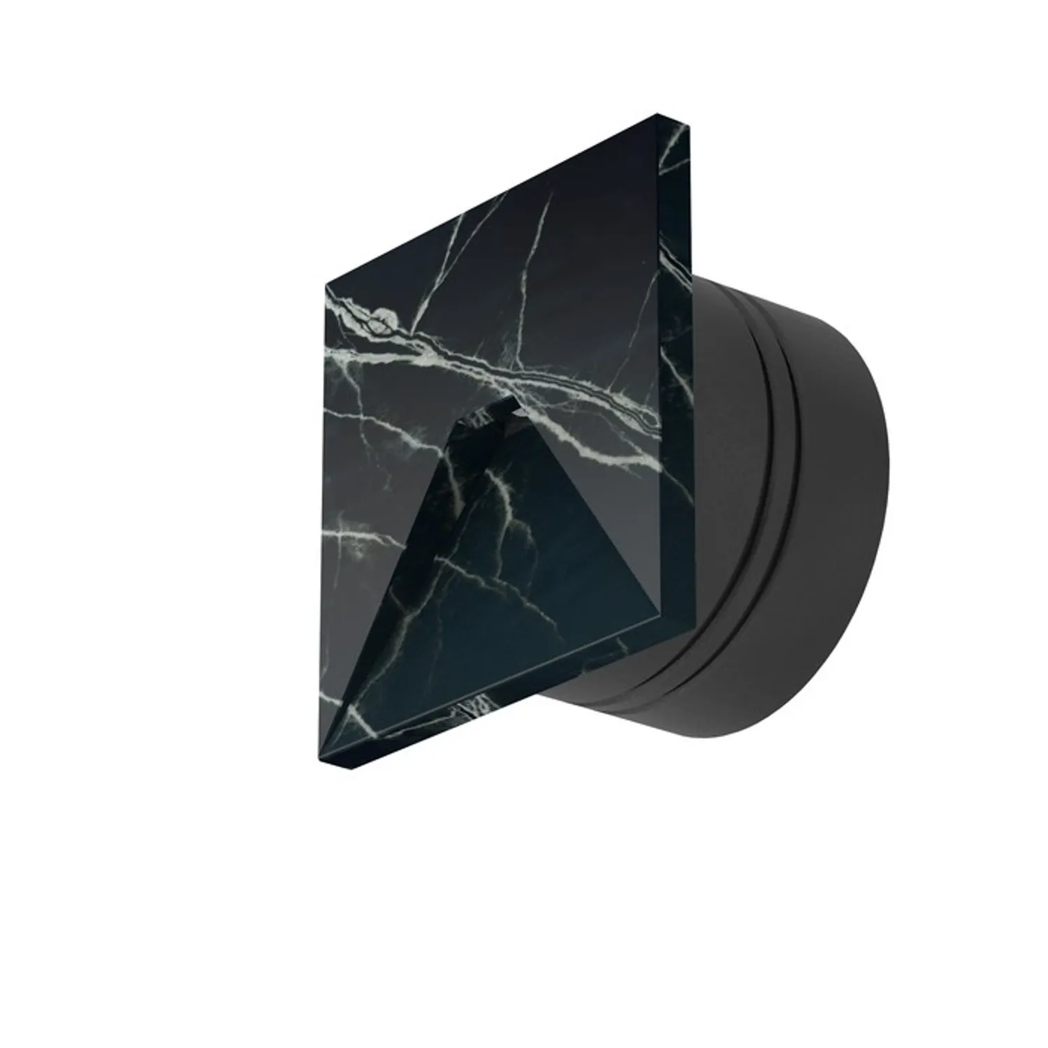 Rendl Crispi aplica incastrata neagra LED beton