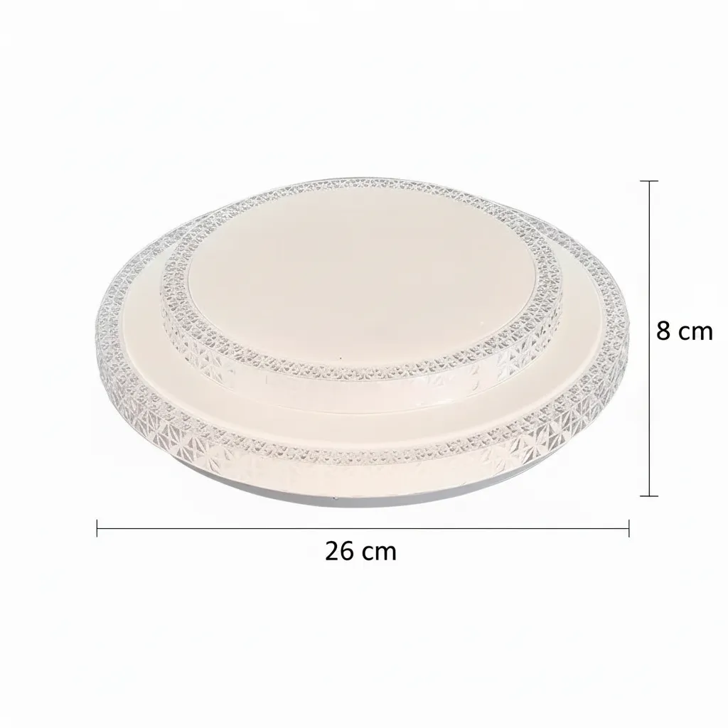 Alessandro Design Qikiqtaaluk Noble lustra LED 40W 38cm alba