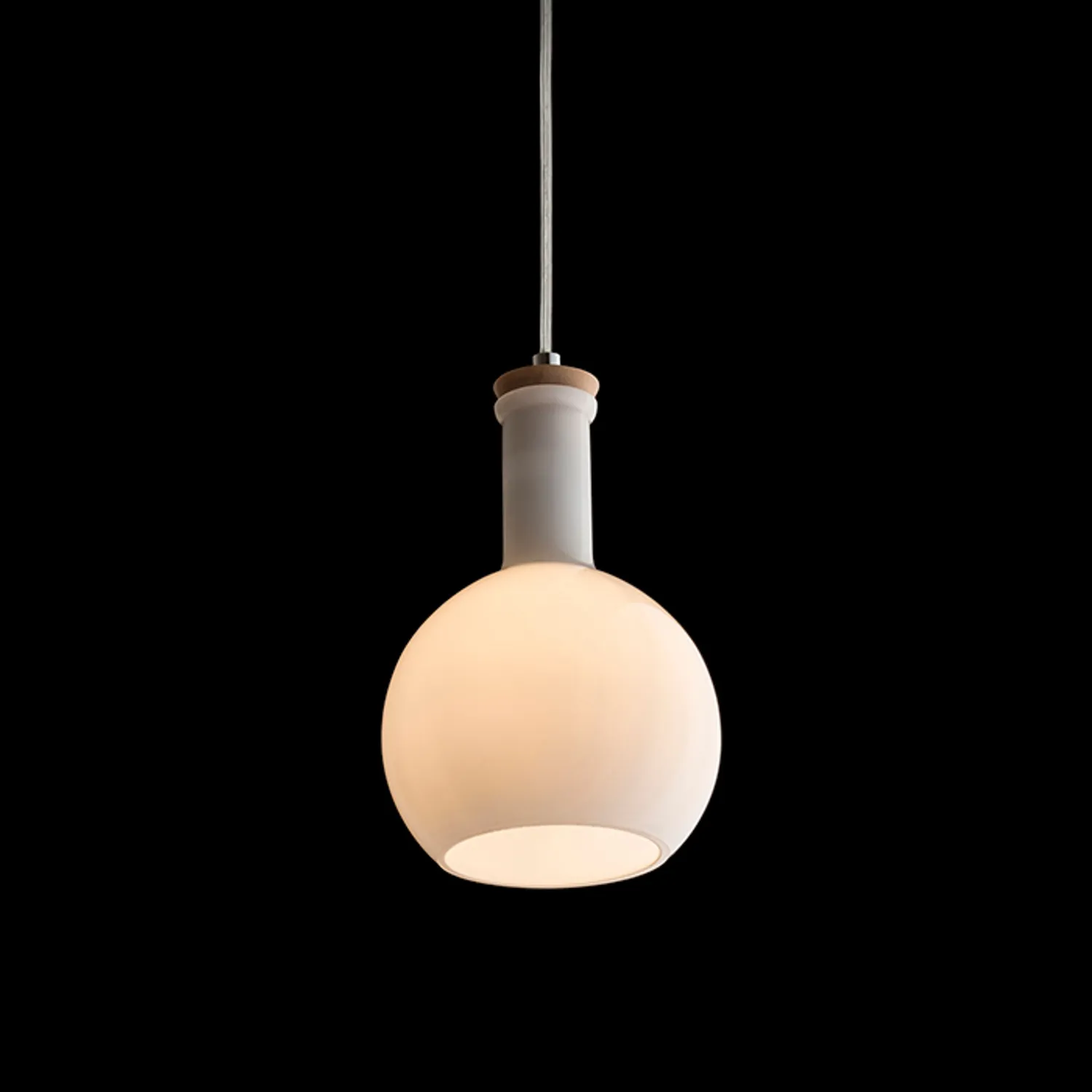 Rendl Light Studio Pulire RD pendul retro E14 sticla lemn