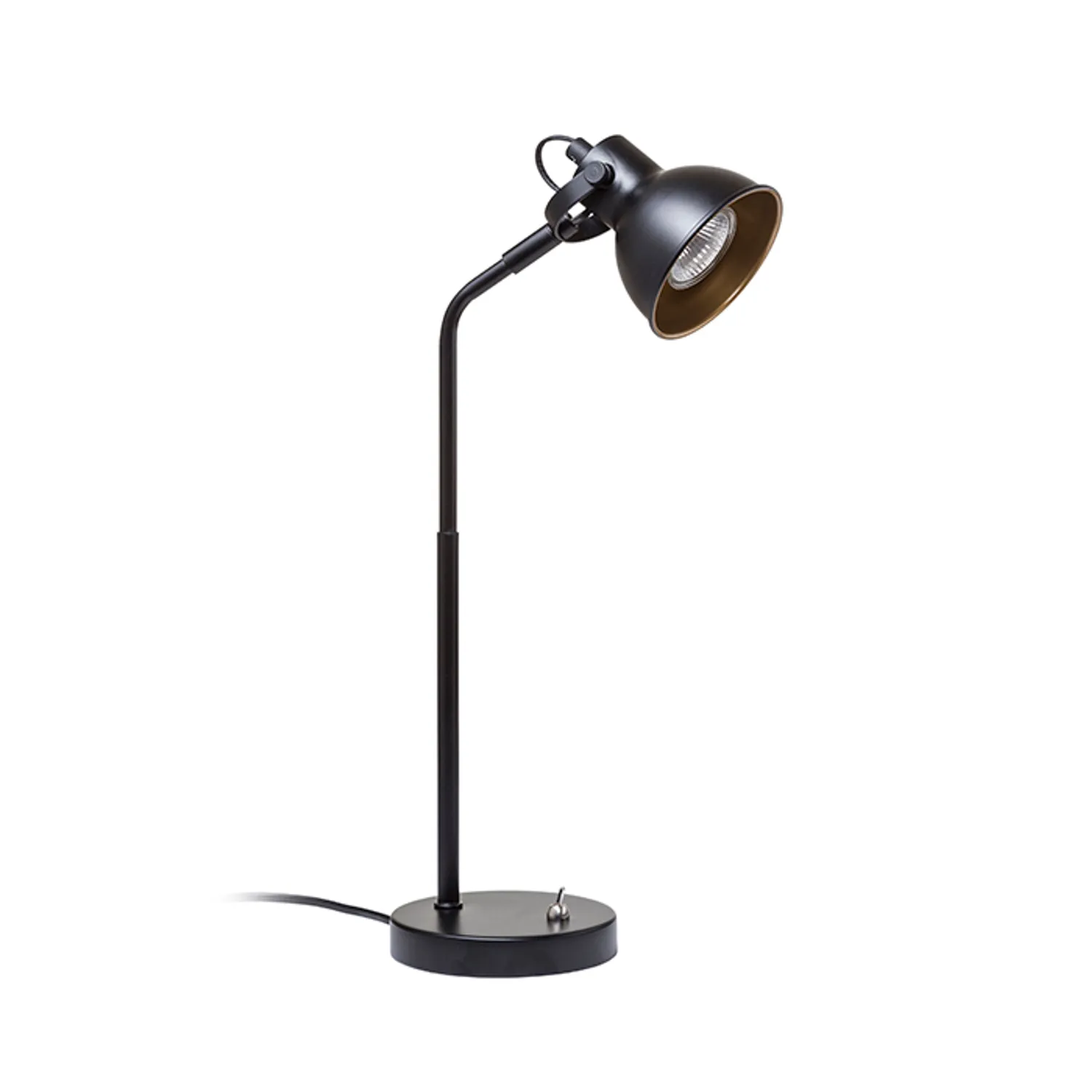 Rendl Light Studio Rosita lampa masa negru auriu GU10