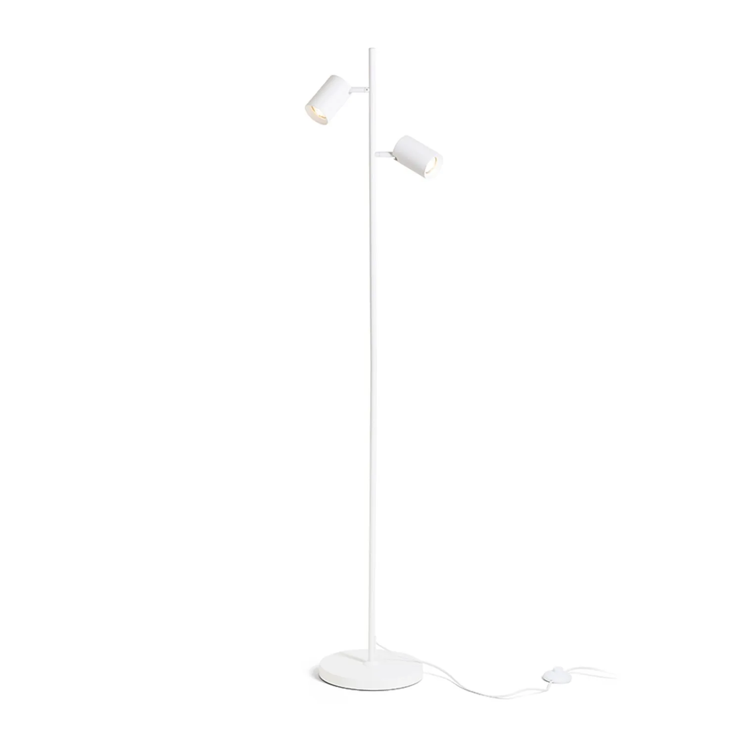 Rendl Flynn II lampadar negru alamă 2xGU10
