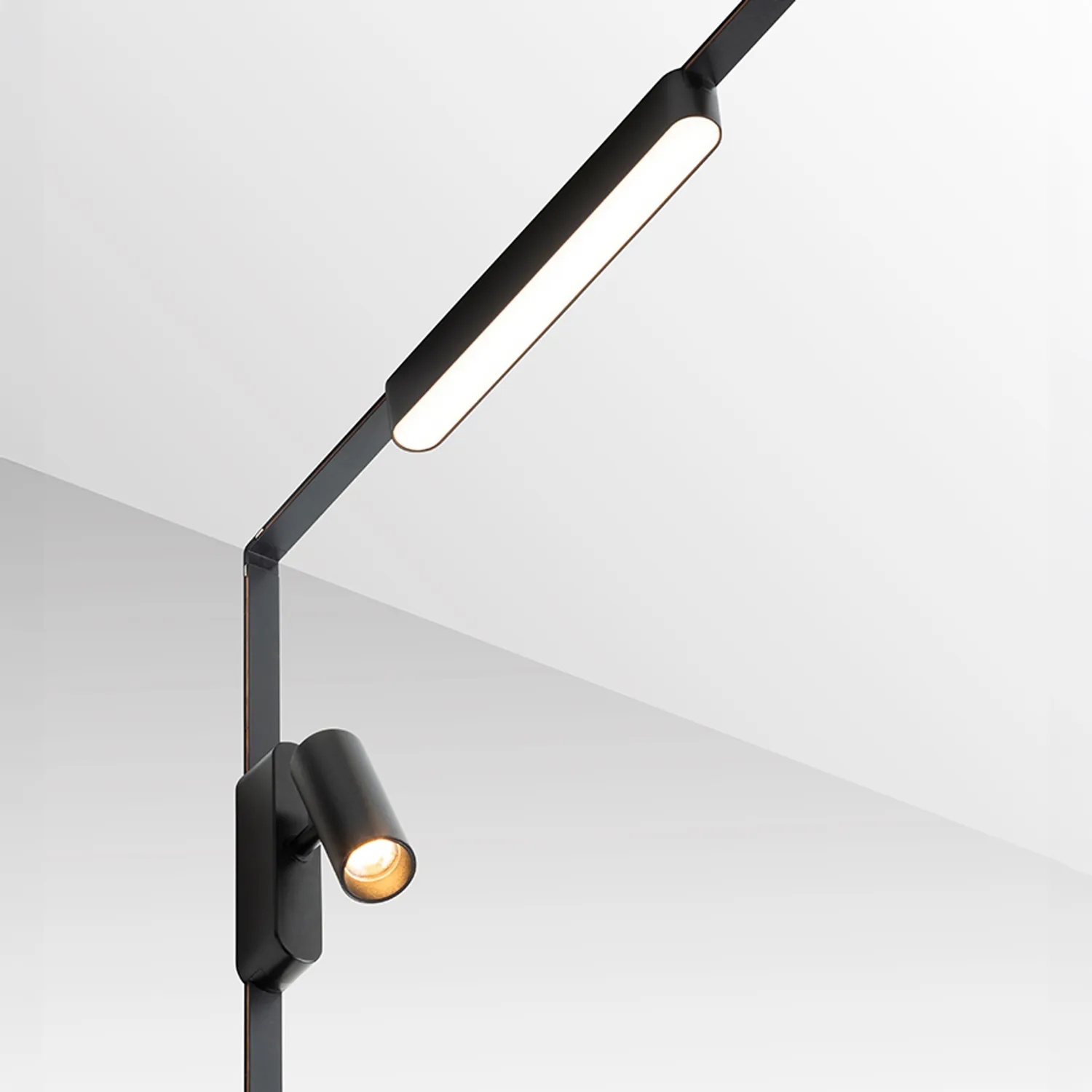 Rendl Light Studio Loki 8 spot LED negru pentru șină 24V