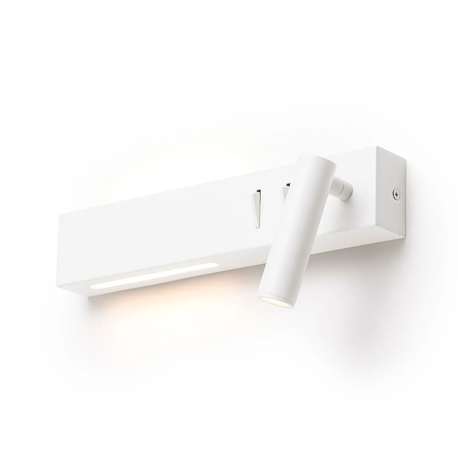 Rendl Light Studio Odeon Aplică albă LED cu spot