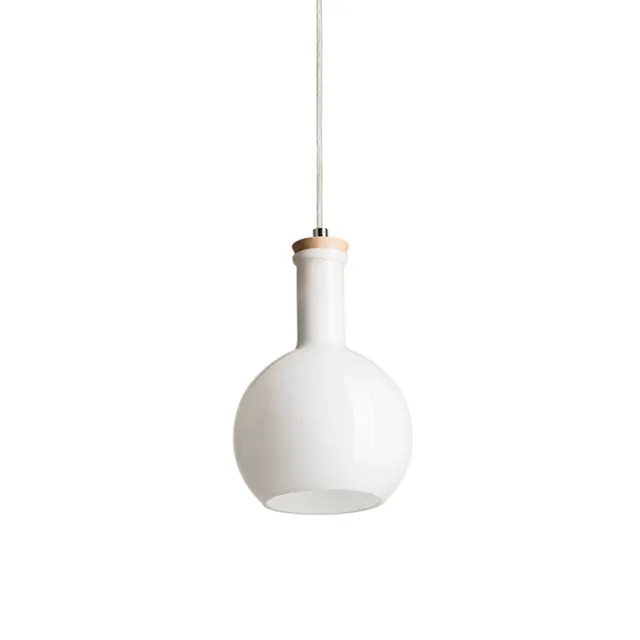 Rendl Light Studio Pulire RD pendul retro E14 sticla lemn