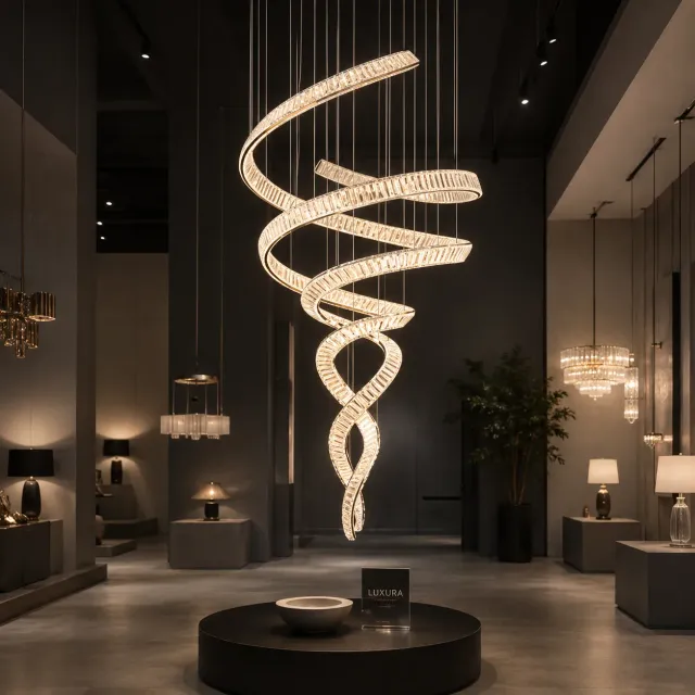 Alessandro Design IRON MAN Candelabru LED 80cm Crom