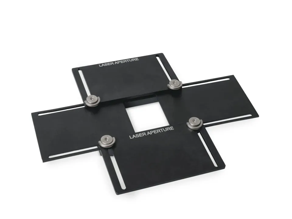 Kvant placa mascare 4-way pentru proiector laser metalica