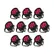 Shehds Par LED 7x12W RGBW impermeabil pentru exterior