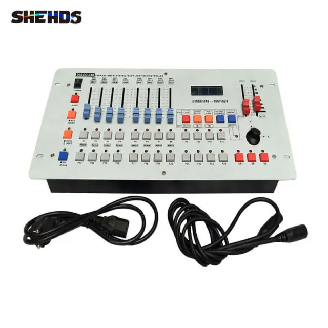 Shehds 240A consola DMX 192 canale pupitru scena