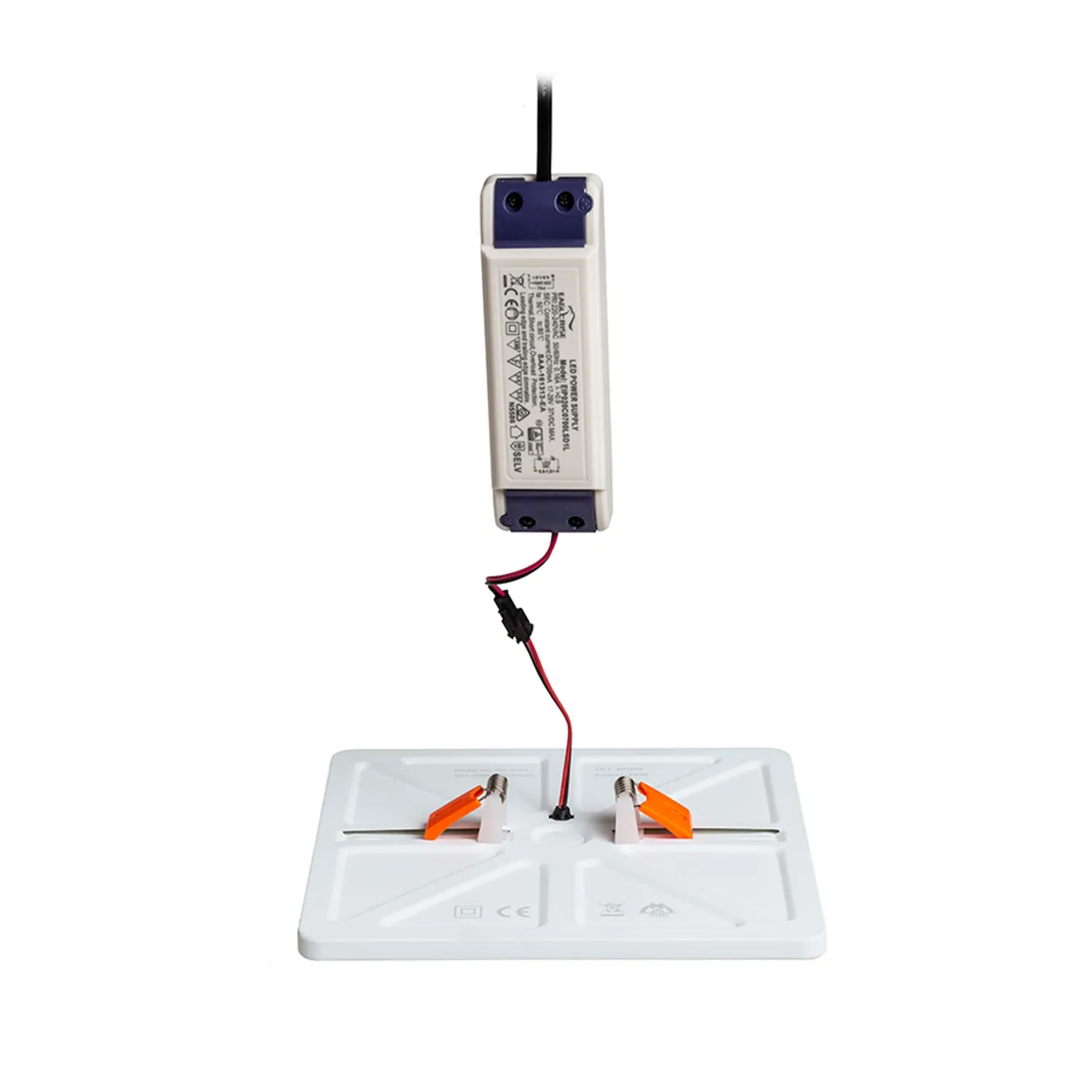 Rendl Bjork SQ 20 spot incastrabil alb LED patratic