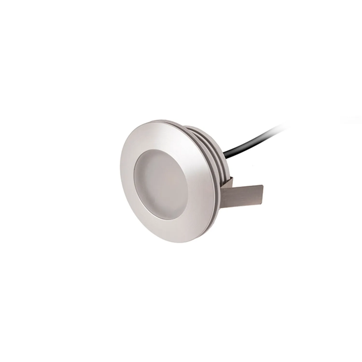 Rendl Light Studio Club aplica perete incastrata LED gri-argintiu