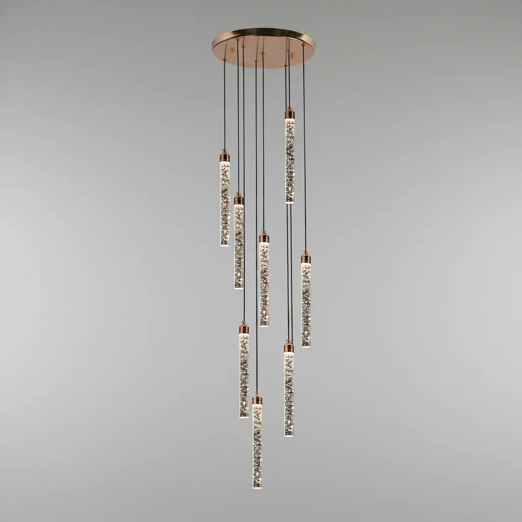 Alessandro Design VERTILUX Supremo LED 21W candelabru auriu 35cm