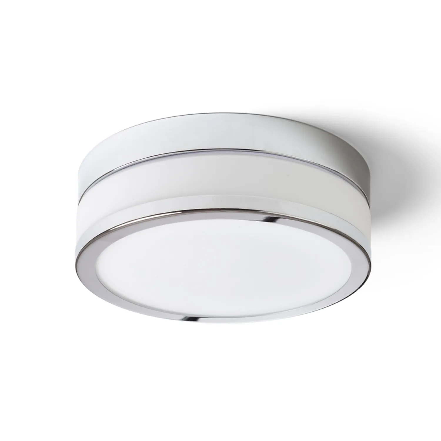 Rendl Cira LED 23 plafoniera neagra opal baie