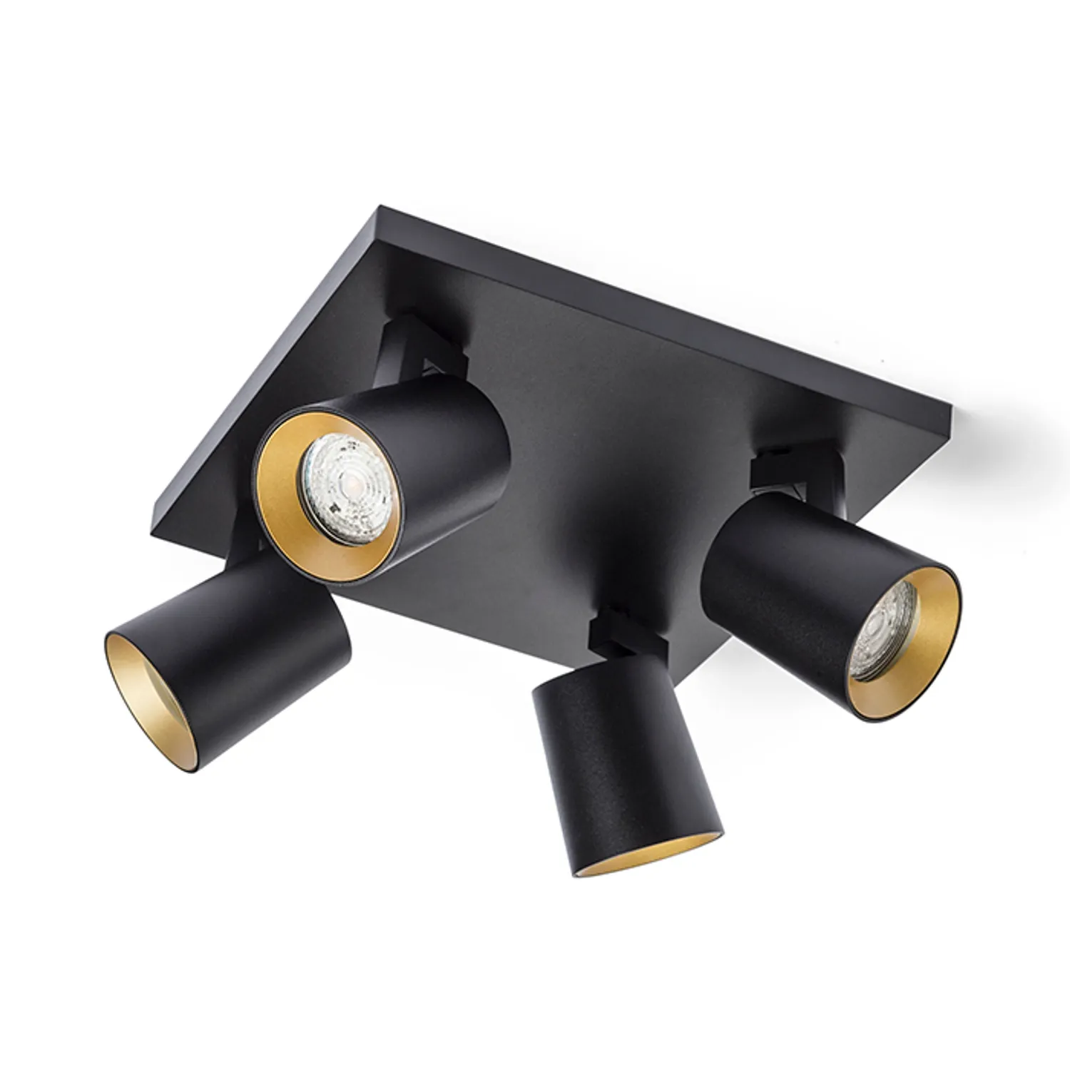Rendl Light Studio Kenny IV spot GU10 alb/negru reglabil