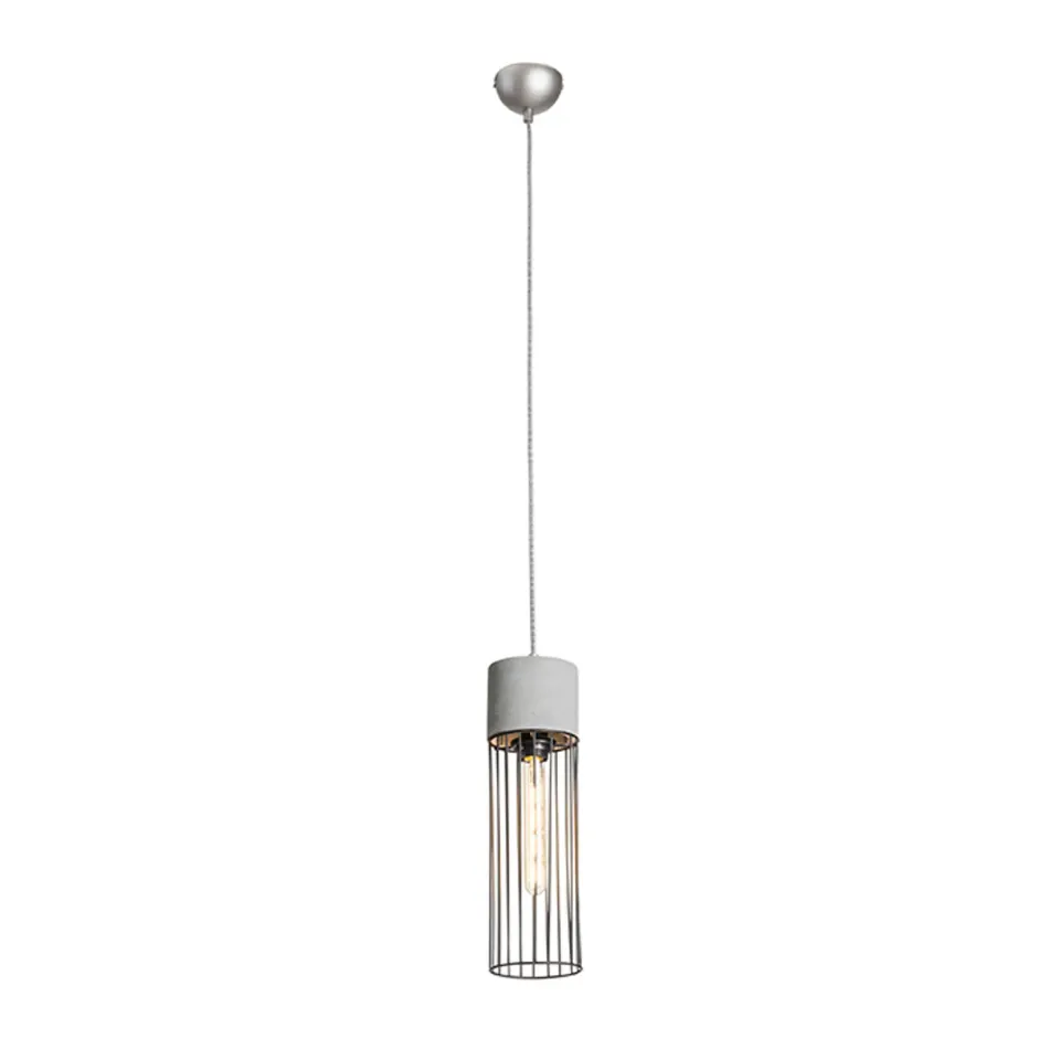 Rendl Light Studio Burton pendul beton E27 industrial