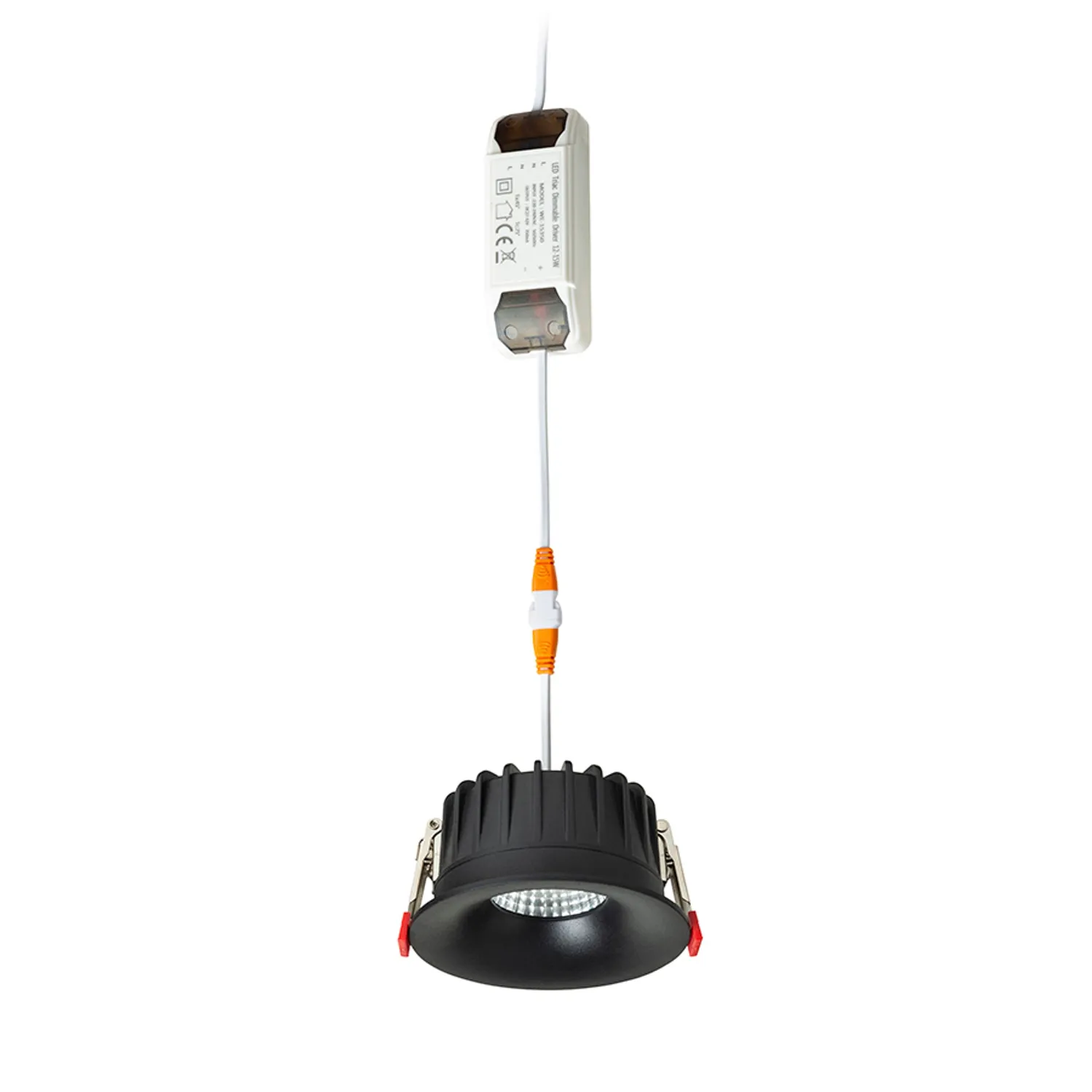 Rendl Fleur spot LED baie negru dimabil