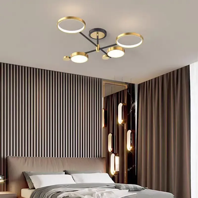 Alessandro Design Maria lustra LED cu telecomanda 22W auriu