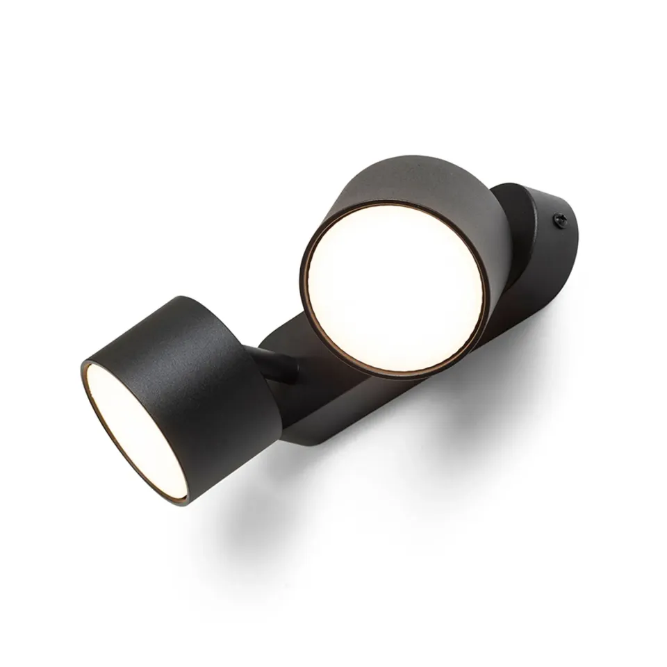 Rendl Light Studio Pixel II spot aplicat GX53 negru orientabil