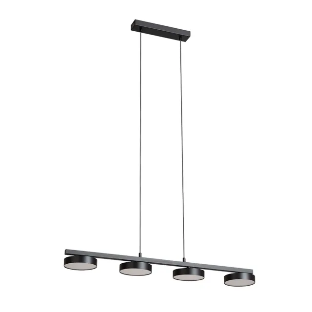 Rendl Light Studio Aretha IV pendul LED negru liniar