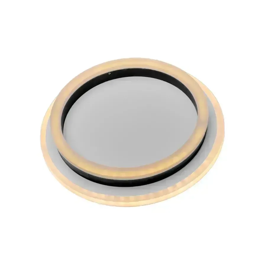 Alessandro Design Solena Rotonda lustra LED 13W alb-negru 25 cm
