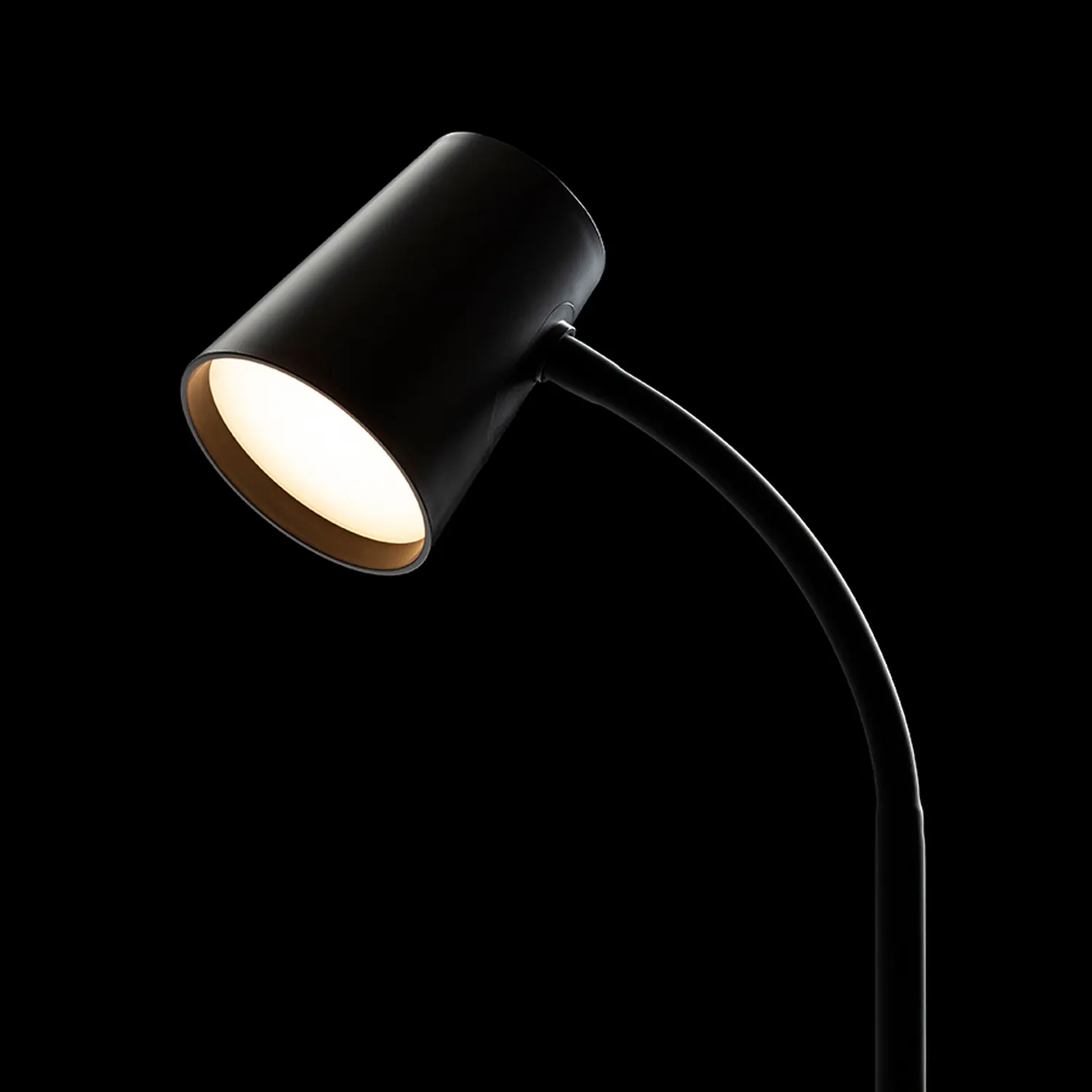 Rendl Light Studio Verina lampă cu clemă neagră dimabilă