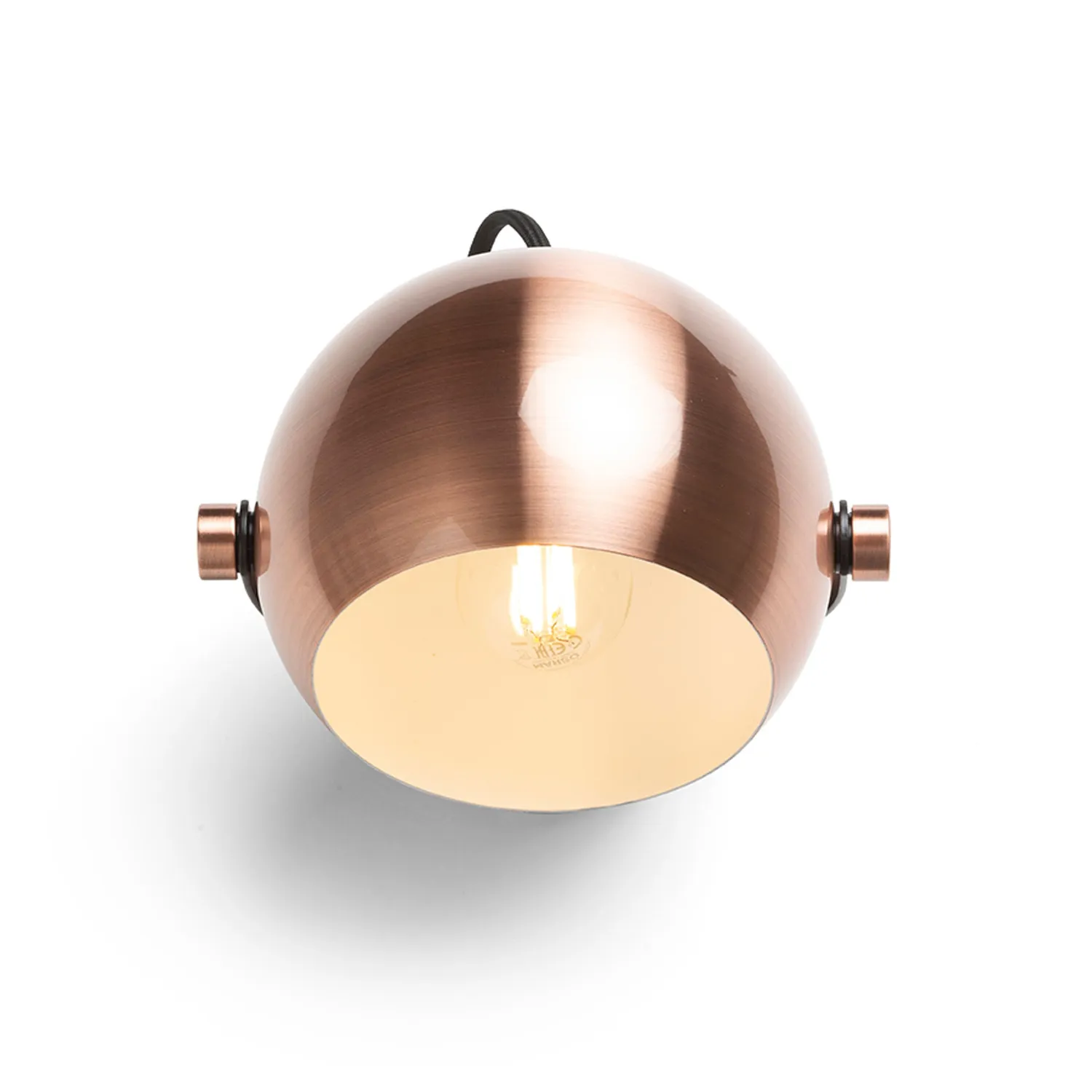 Rendl Light Studio Agneta lampă suprafață E27 cupru negru
