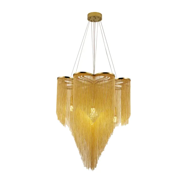 Alessandro Design MD9021 candelabru 6xG9 50 cm auriu