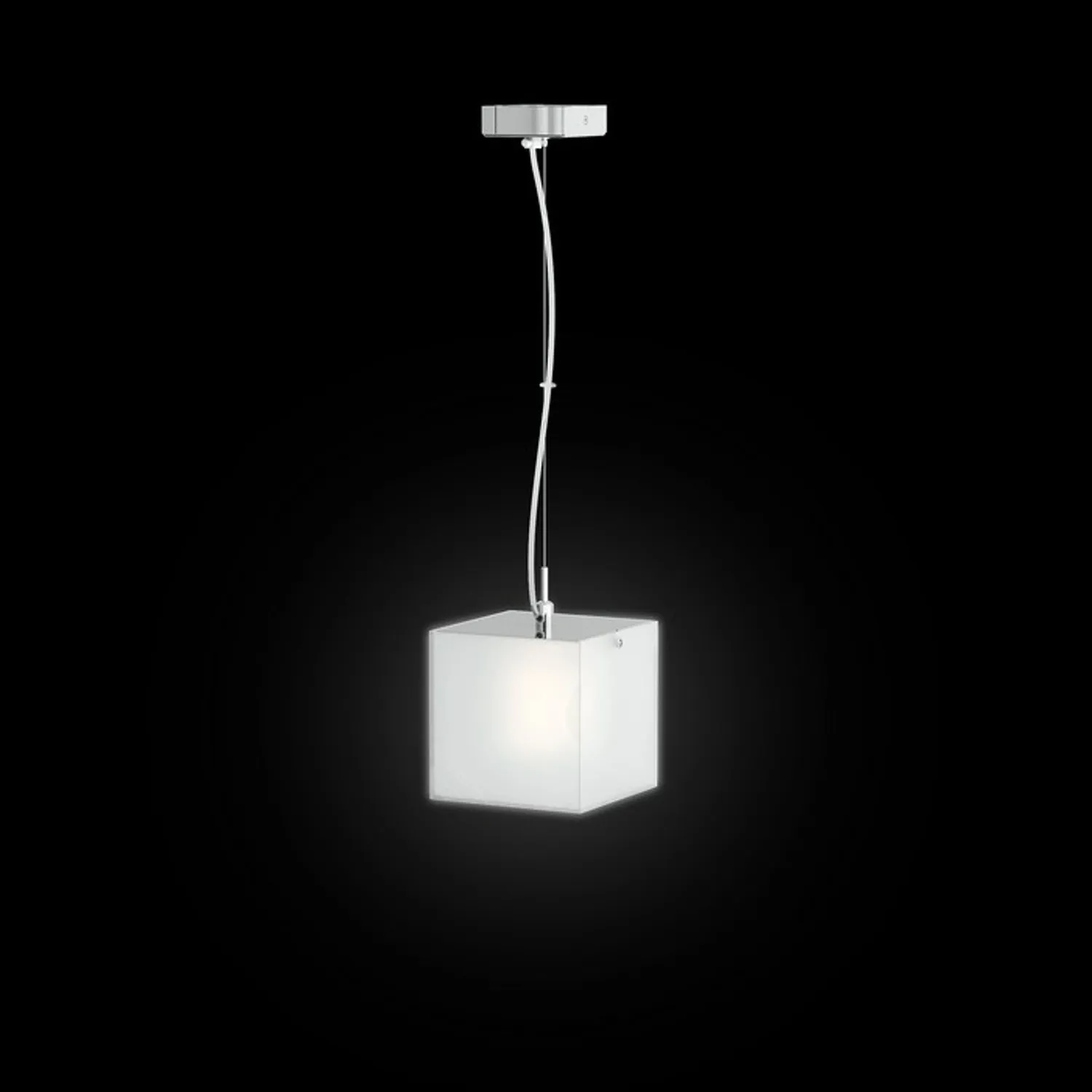 Rendl Light Studio Lucia 15 pendul sticlă satinată crom