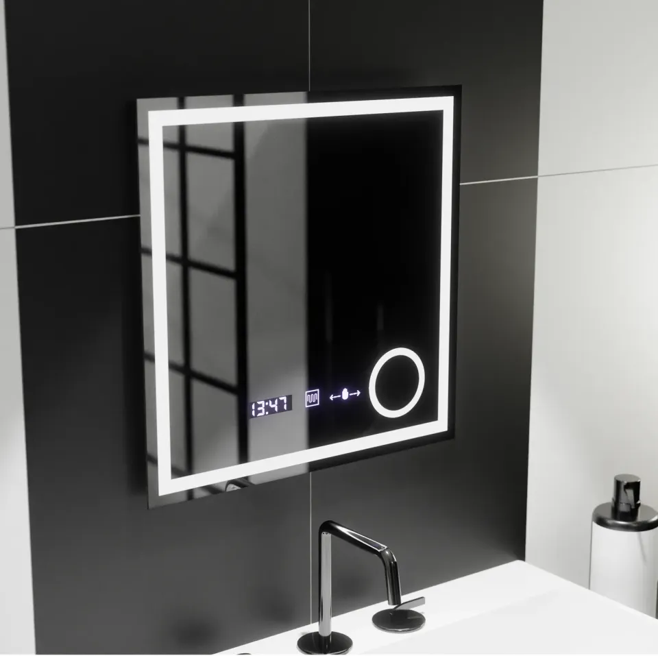 Alessandro Design Marcello oglinda LED baie 60x60cm