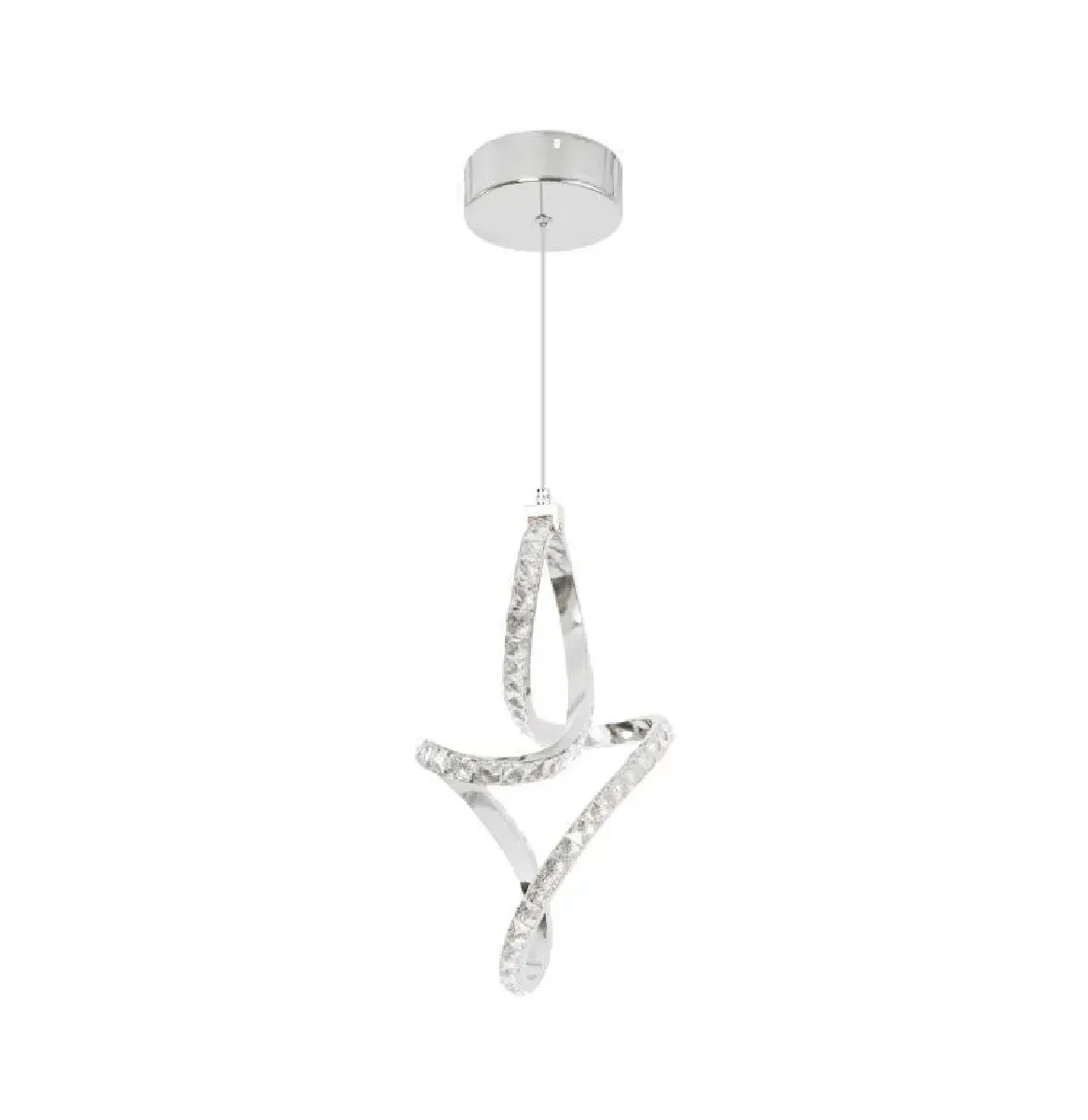 Alessandro Design Osiris candelabru pendul LED 24W crom